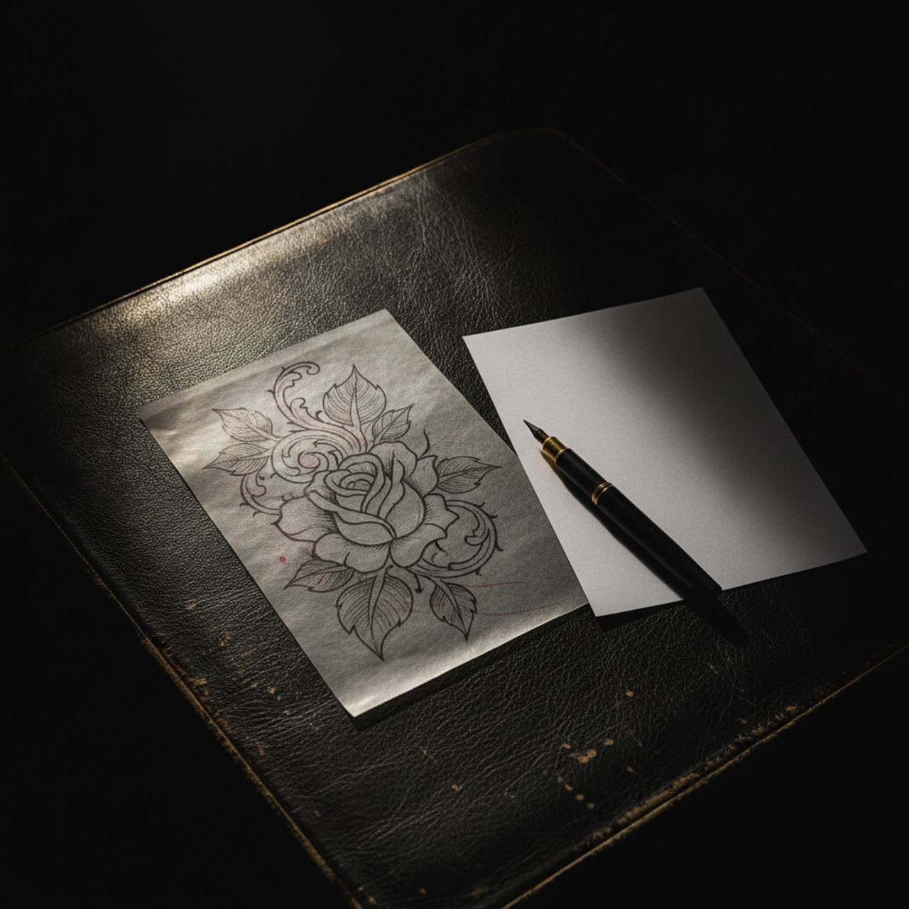 Du motif au tatouage : le stencil